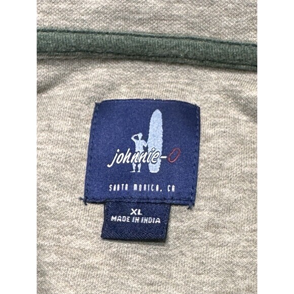 NWT Johnnie-O Evergreen Sully 1/4 Zip Pullover Men's XL JMKO1460 Nicolet LOGO** - Picture 4 of 10